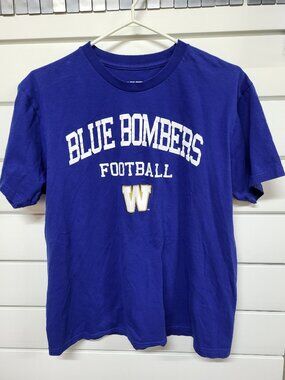 CFL Winnipeg Blue Bombers Tee - Size Large